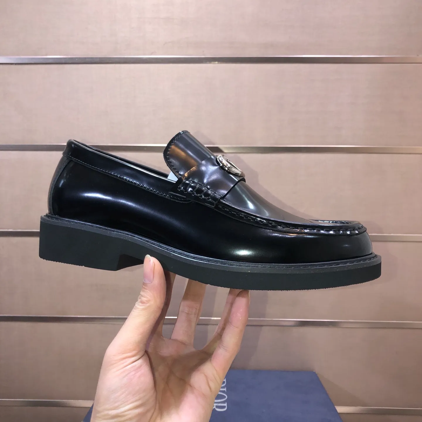 Men's shoes 💰680💶[Dior] (water-dyed cowhide lining) Dior original 1:1 high-quality factory, imported original materials, imported raw cowhide, water-dyed cowhide lining, original TPU outsole, code number: 39-44 (38.45 custom-made)